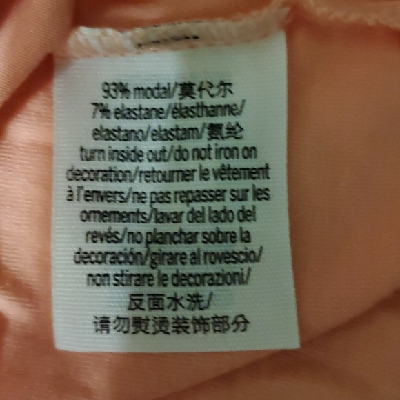 Pink  womens M short sleeve cold shoulder T-shit - Picture 5 of 6